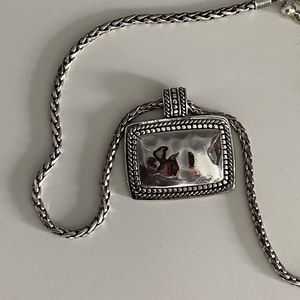 Talbots Silver necklace like new